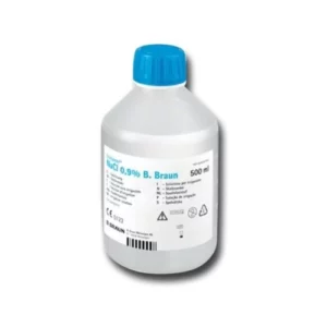 B. Braun natriumchloride 0,9%, in fles, 500ml