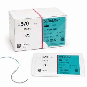 Seralon Blue 0.7 (5/0) DS-15, 0.75m (24 pcs)