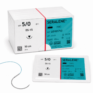 Seralene Blauw 1 (5/0) DS-15, 50cm (24 pcs)