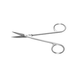 Irisschaar gebogen, 11 cm