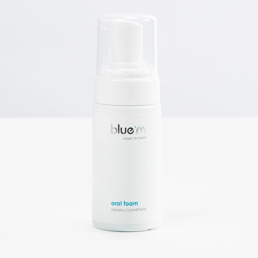 Productfoto Blue M mondverzorging - reinigingsschuim