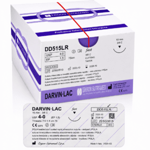 Darvin LAC DD515LR FAST 4-0, 19mm, 3/8C, 75cm, undyed