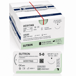 Sutron UC517AQ 5-0, 18,7mm, 3/8C, 75cm, zwart