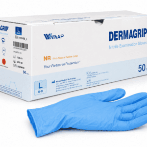 Dermagrip Nitryl PV, mt. L, 50 paar per doos