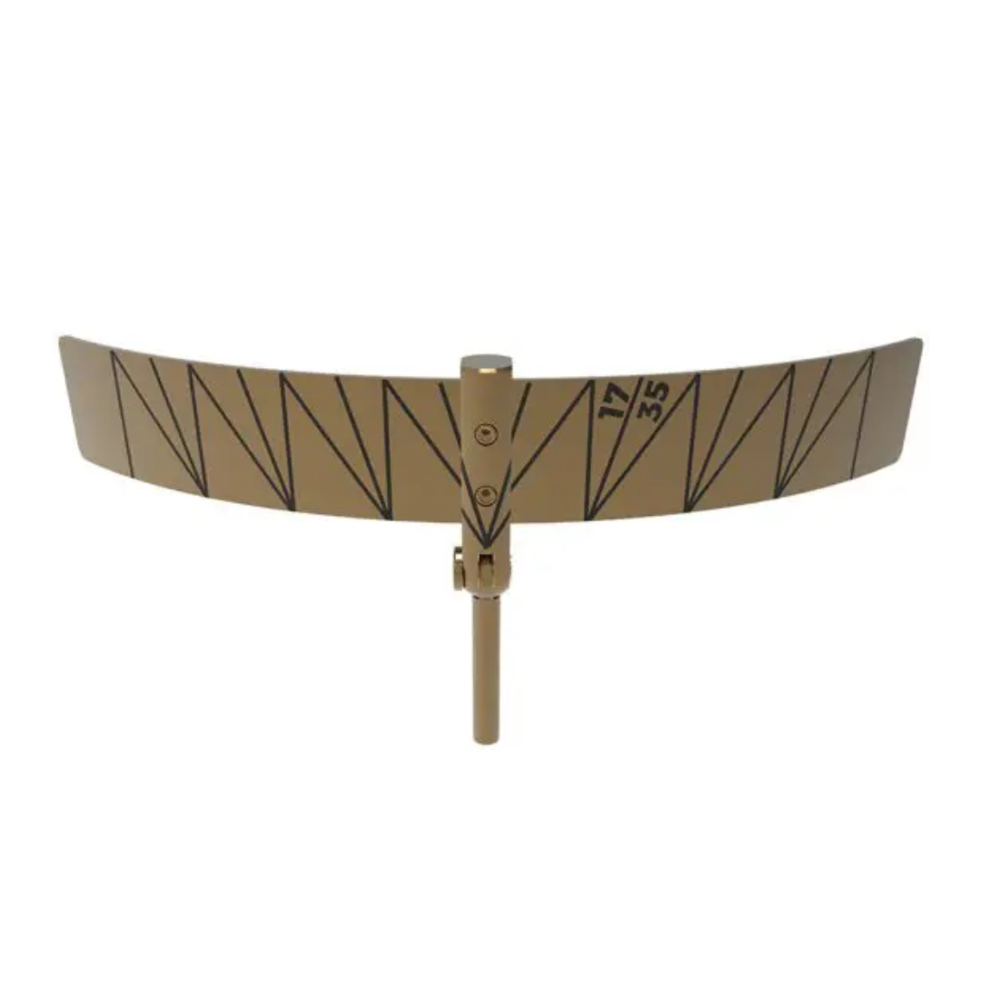 Chirurgische contourmal voor het vormen en aanpassen van titanium membranen tijdens dentale botaugmentatie